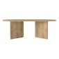 Τραπεζάκι σαλονιού Cortado Megapap χρώμα sapphire oak 120x60x39,6εκ.