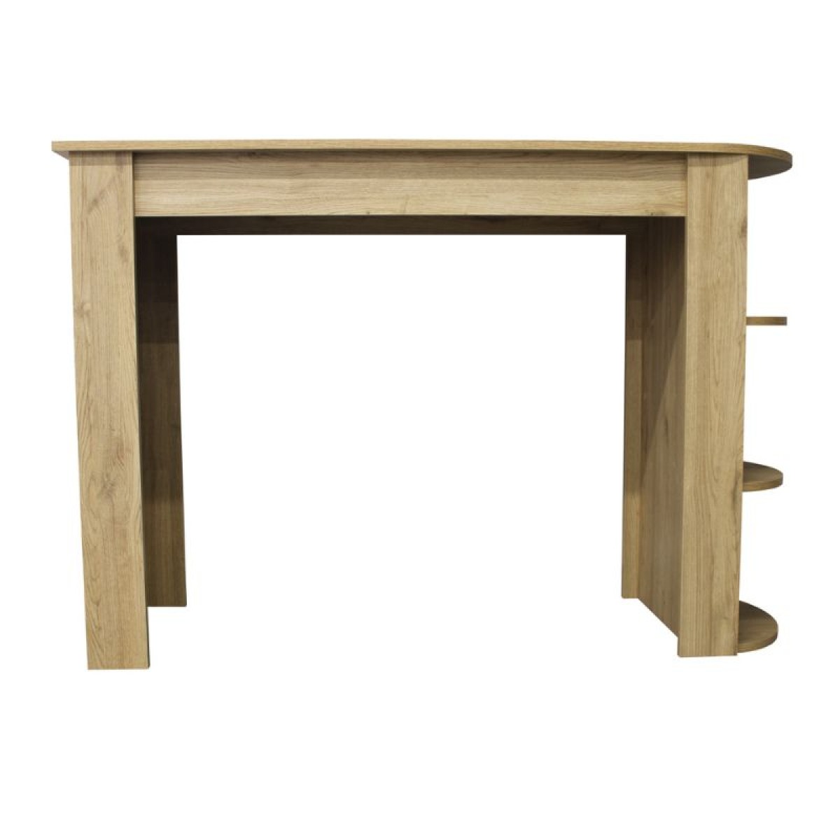 Τραπέζι μπαρ Vigne Megapap χρώμα sepet oak 150x51,6x101,8εκ.