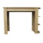 Τραπέζι μπαρ Vigne Megapap χρώμα sepet oak 150x51,6x101,8εκ.
