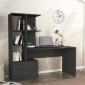 Γραφείο εργασίας Mantra Megapap χρώμα ανθρακί 155x60x152εκ.