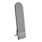 Καθρέπτης δαπέδου - τοίχου Agalu Μegapap χρώμα sencron black 40x150εκ.