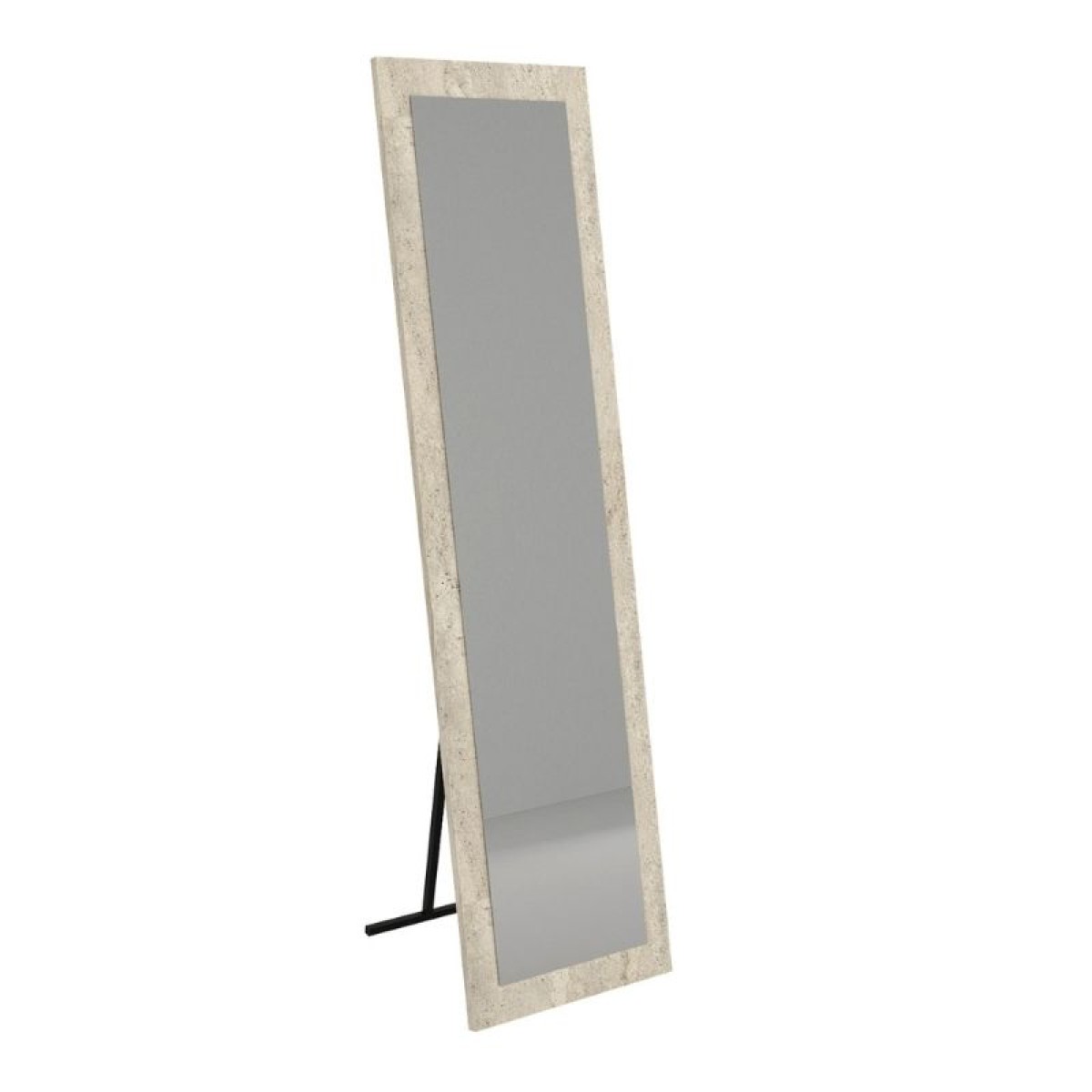 Καθρέπτης δαπέδου - τοίχου Lalu Μegapap χρώμα travertine 40x150εκ.