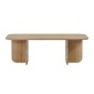 Τραπεζάκι σαλονιού Becaj Megapap χρώμα sapphire oak 120x60x41,4εκ.