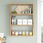 Ραφιέρα τοίχου Prena Megapap χρώμα atlantic pine 43,2x9x60εκ.