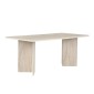 Τραπέζι Linza Megapap χρώμα travertine 180x90x75εκ.
