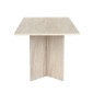 Τραπέζι Linza Megapap χρώμα travertine 180x90x75εκ.