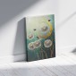 Πίνακας σε καμβά "Wildflowers" Megapap ψηφιακής εκτύπωσης 70x100x3εκ.