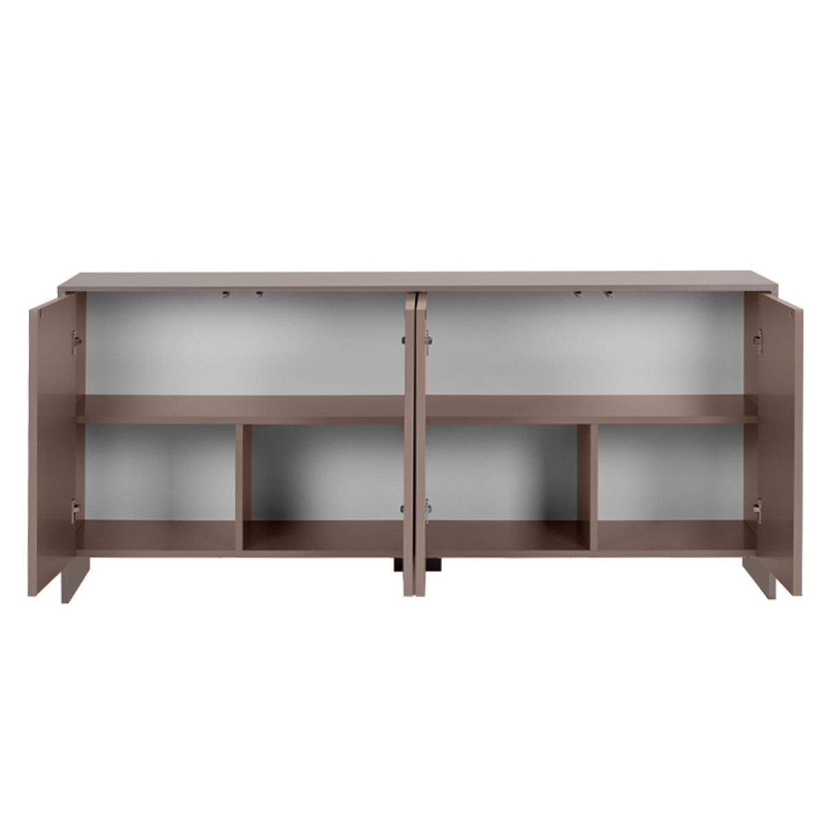 Μπουφές Aurelia Megapap χρώμα μόκα 180x45x80εκ.