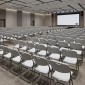 Καρέκλα catering - συνεδρίου Capri Megapap πτυσσόμενη χρώμα λευκό του πάγου 45x50x88εκ.