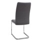 Σετ τραπεζαρία 5τμχ Darlen - Laura Megapap χρώμα sencron black - γκρι 125x72x74εκ.