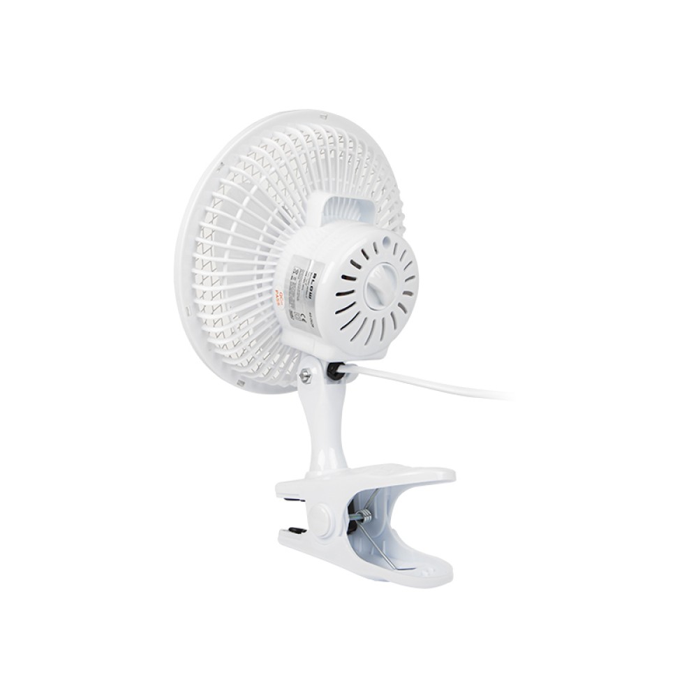 Ανεμιστήρας Επιτραπέζιος 6"/15cm 25W 2σε1 με κλιπ BLOW λευκός