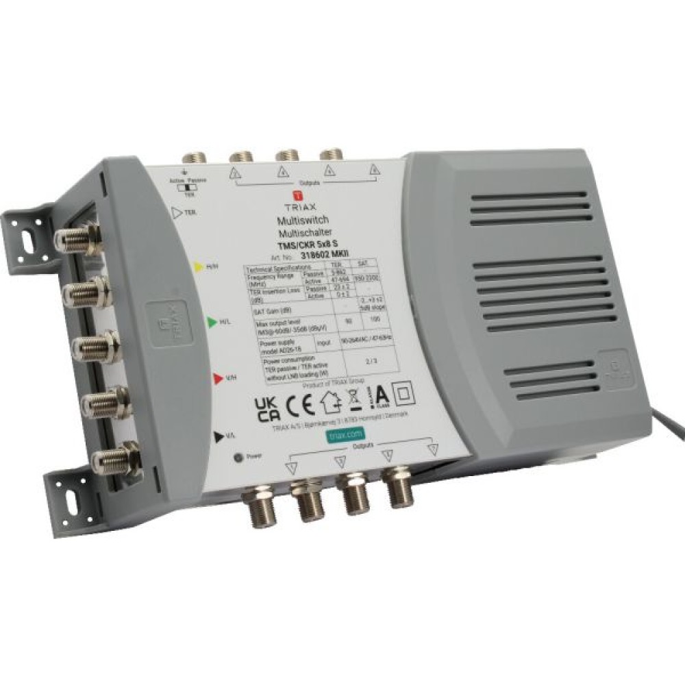 Triax πολυδιακόπτης TMS/CKR 5x8 S