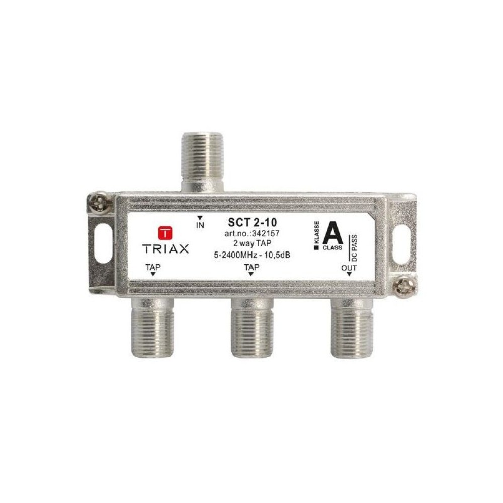 TRIAX διακλαδωτής 2 εξόδων 10dB SCT 2-10