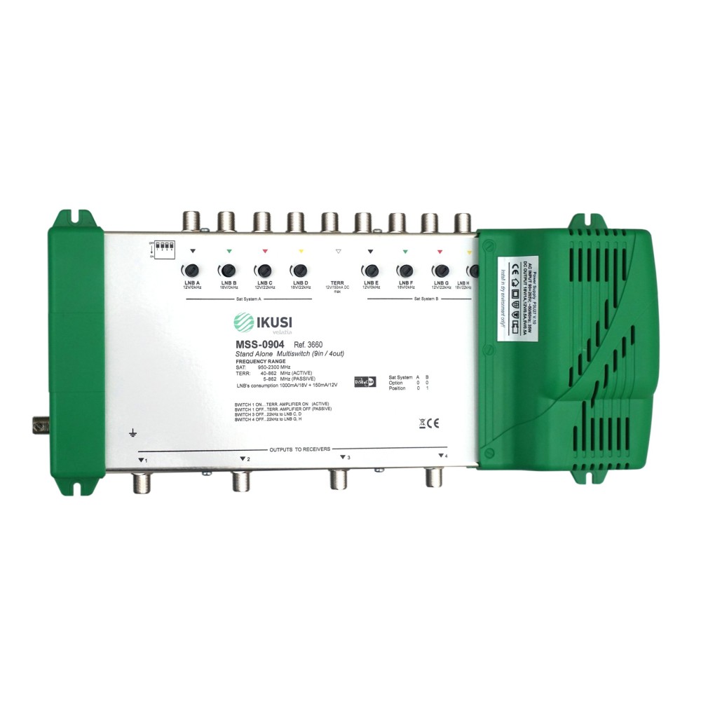Πολυδιακόπτης IKUSI Standalone 9x4 MTSW MSS-0904