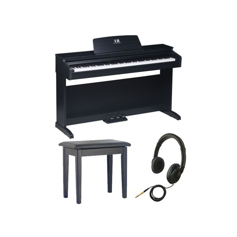 KLAVIER DP260 Black Ηλεκτρικό Πιάνο με Κάθισμα και Ακουστικά Bundle