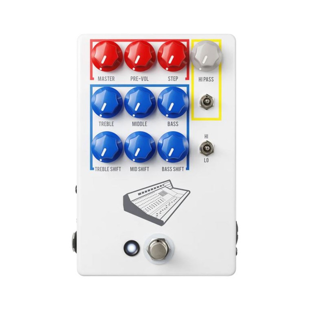 JHS Pedals Colour Box V2 Preamp / Eq / Overdrive / Distortion/ Fuzz / DI Box Πετάλι