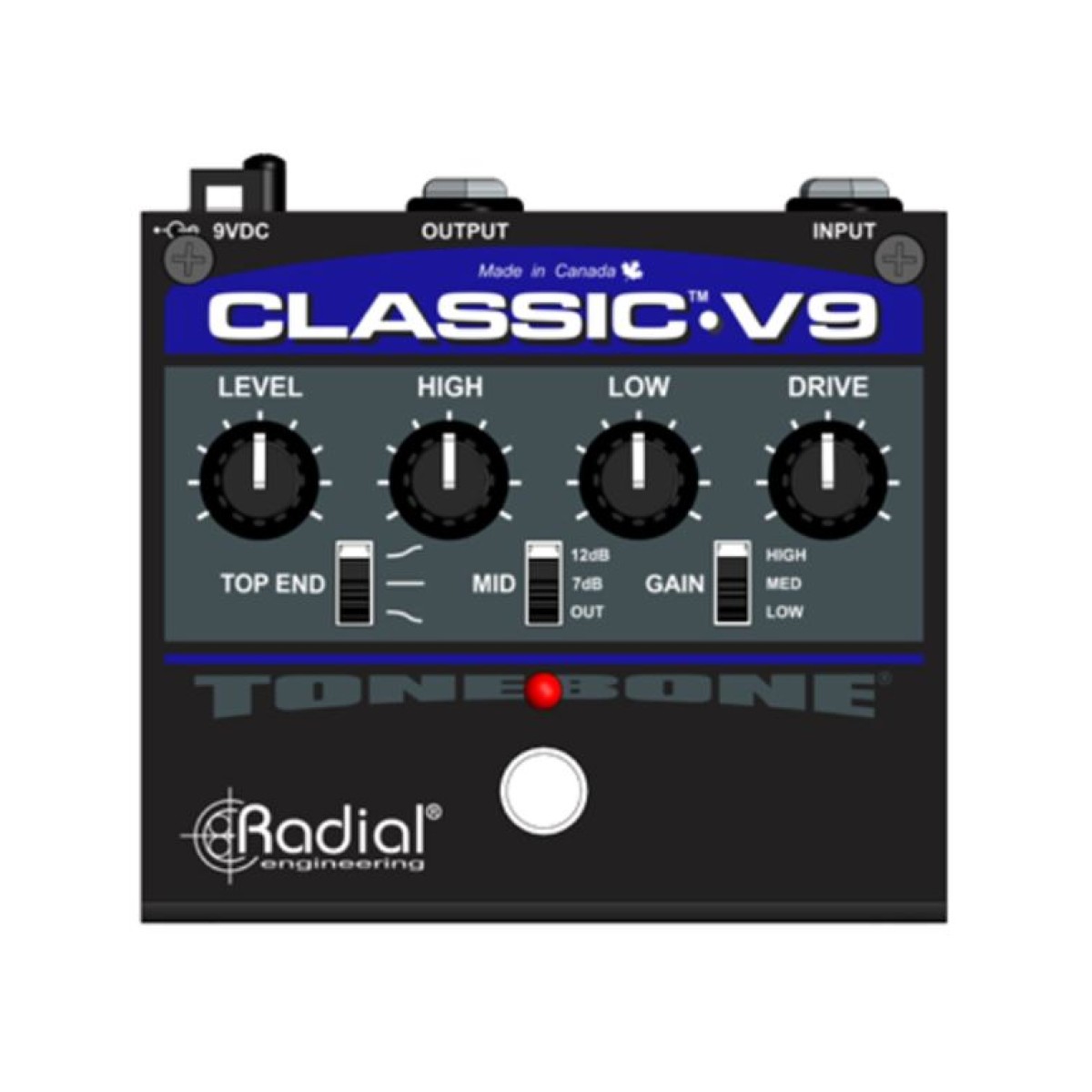 RADIAL Tonebone Classic V9 Distortion Πετάλι