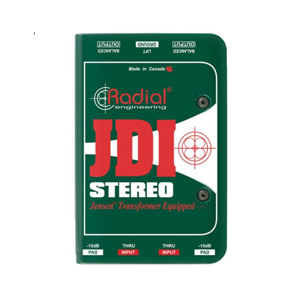 RADIAL JDI-Stereo Passive DI Box Stereo