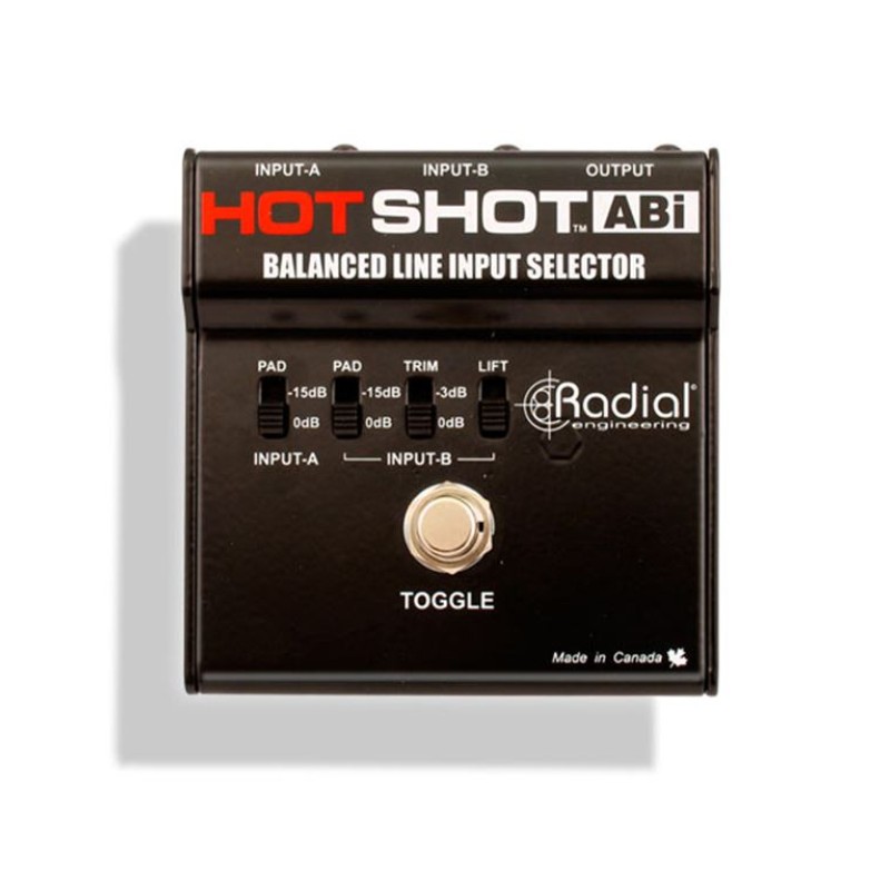RADIAL Hotshot ABI Balanced Footswitch Selector