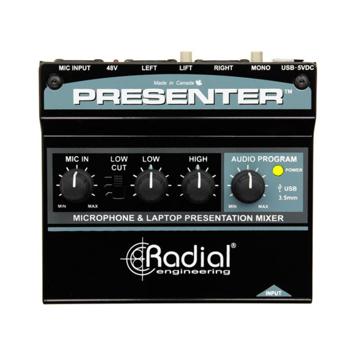 RADIAL Presenter Audio Presentation Mixer Πετάλι
