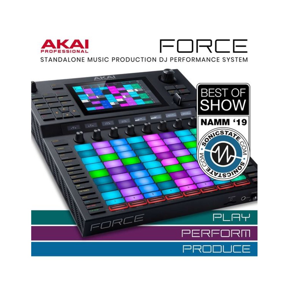 AKAI Force Music Production/DJ Performance System Βραβεύτηκε ως το NAMM 2019’s Best Music Production