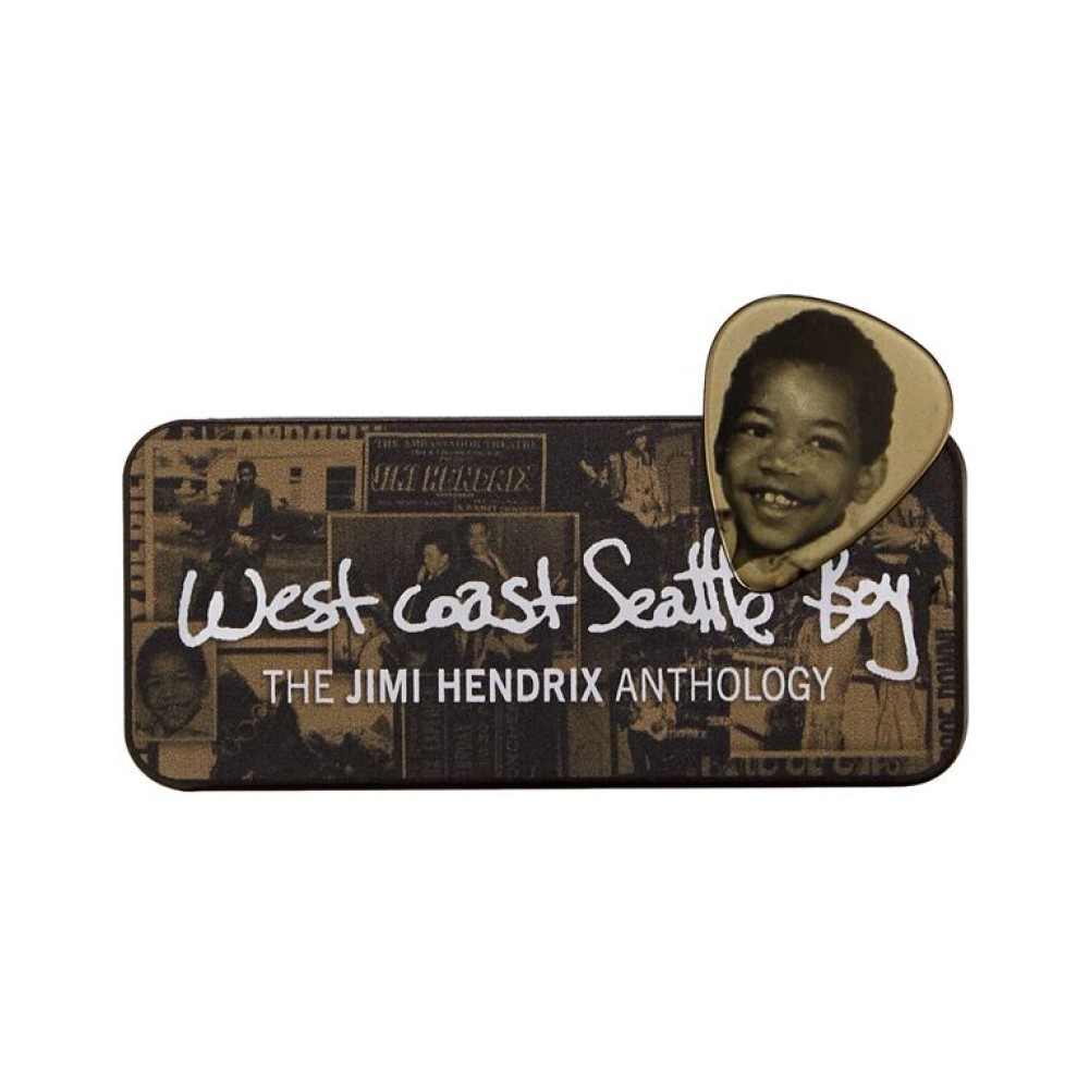 DUNLOP JHPT10H Jimi Hendrix West Coast Boy Tin Πέννες ( 12 τεμάχια )