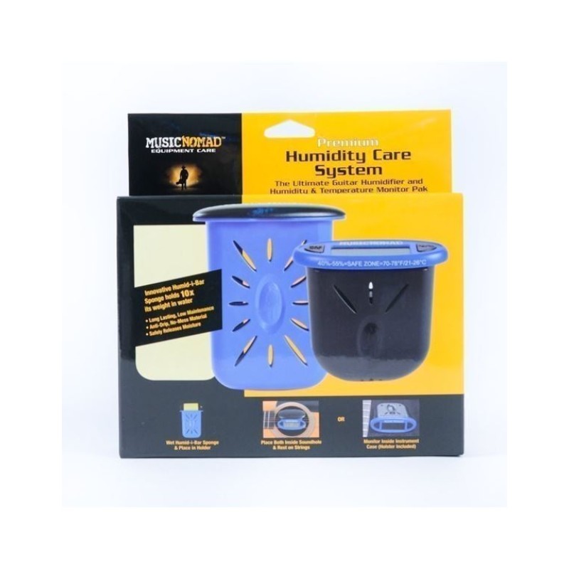 MUSICNOMAD MN306 Σετ Ρύθμισης Υγρασίας Guitar Humidifier & Humidity-Temperature Monitor Pak