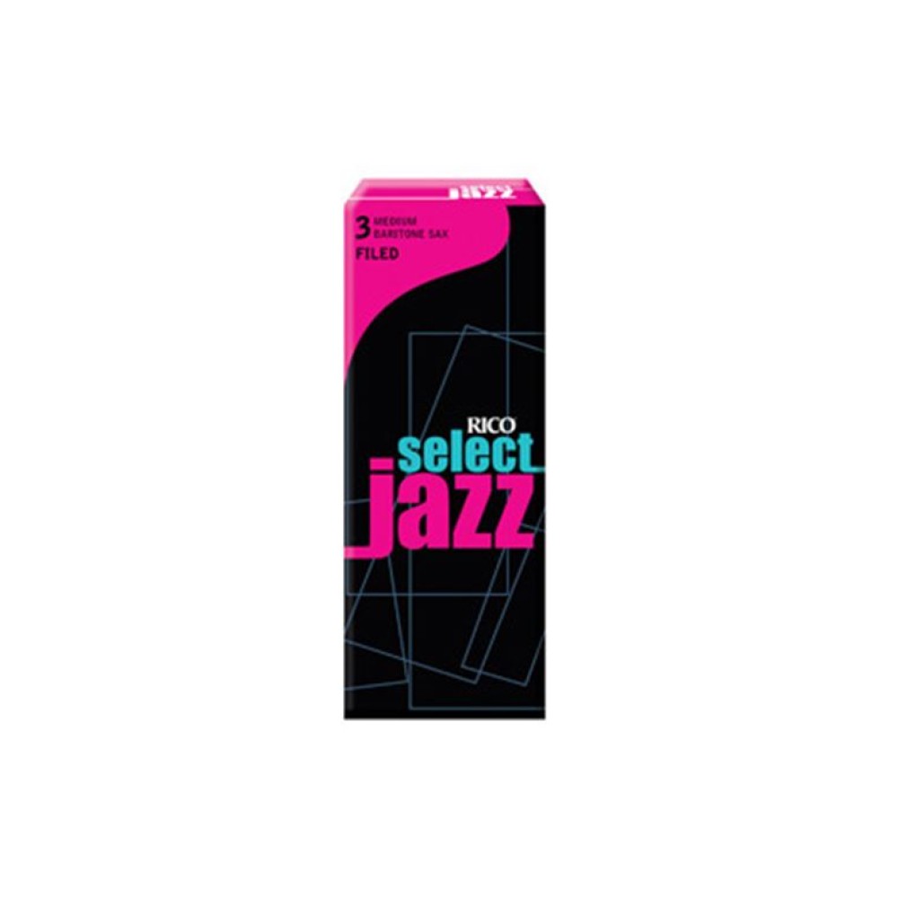 RICO Select Jazz Καλάμια Βαρύτονου Σαξοφώνου Hard Νο.3 ( Τεμ.) Filed