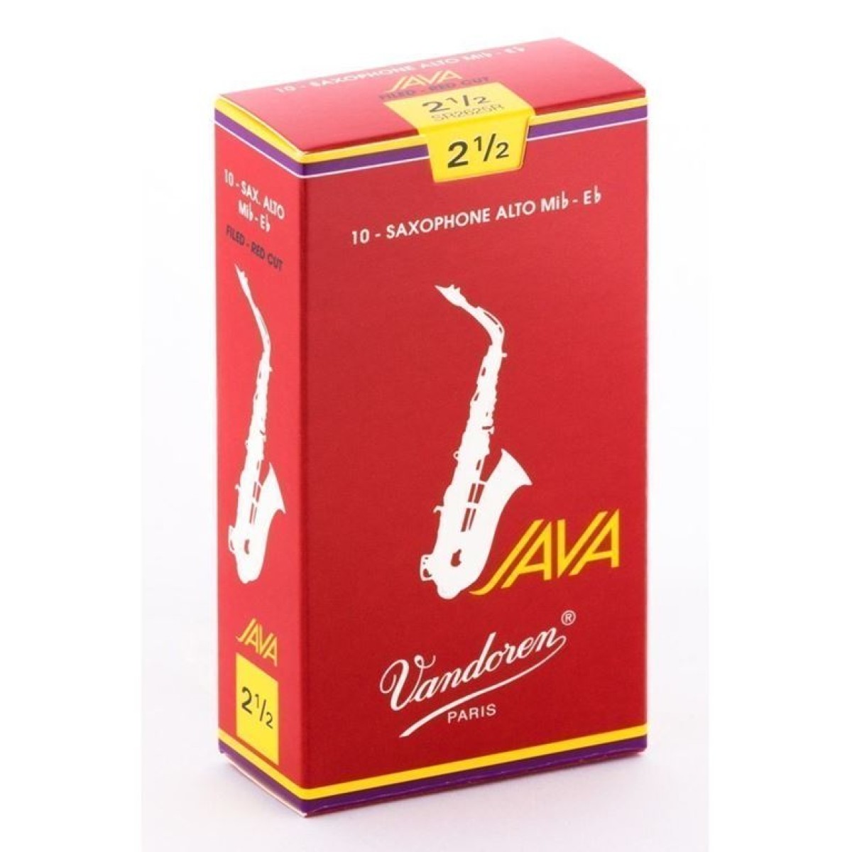 VANDOREN Java Filed Red Kαλάμι Άλτο Σαξοφώνου No. 2.5  (1 τεμ.)