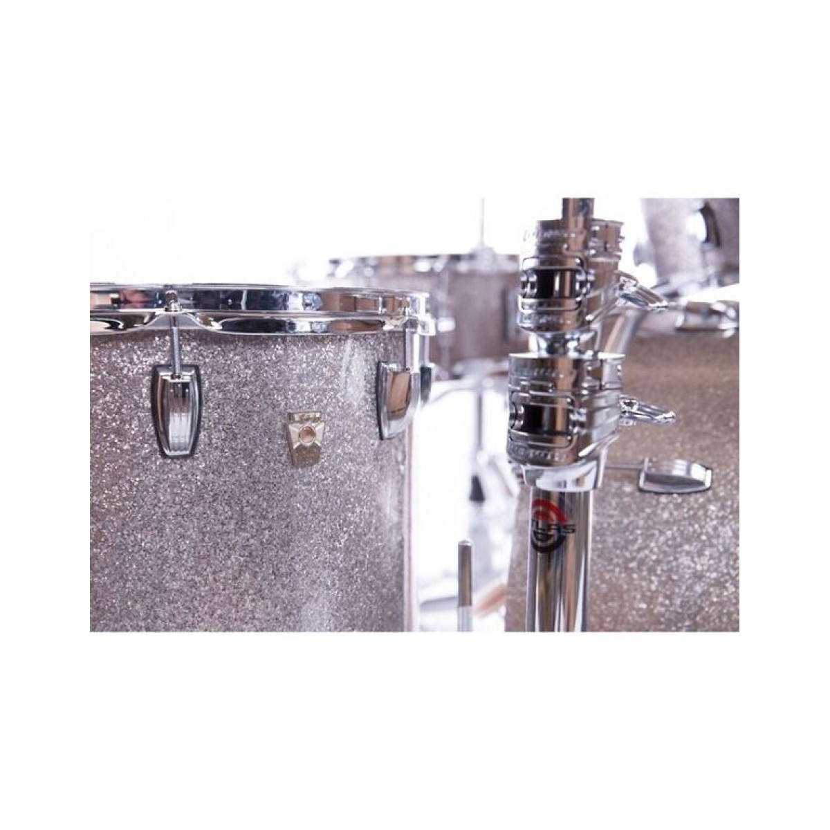 LUDWIG L7043AX2A Keystone X Titanium Glitter Ακουστικό Ντράμς Σετ (Εκθεσιακό Mοντέλο)