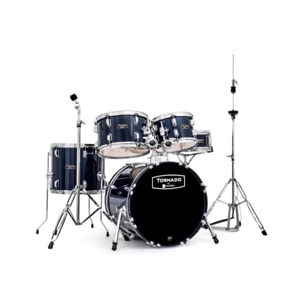 MAPEX TND5844FT Tornado Jazz  Royal Blue  Ακουστικό Drum Set με Βάσεις