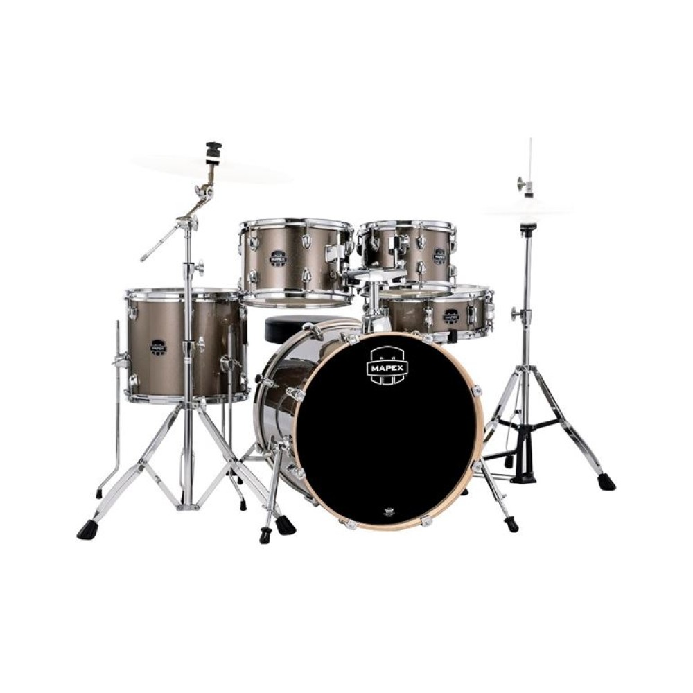 MAPEX VE5044FTVX Venus  Studio Copper Metallic Ακουστικό Drum Set με Βάσεις