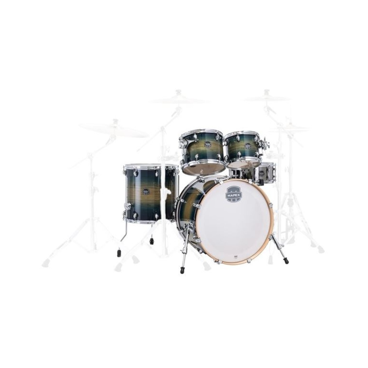 MAPEX AR529SET Armory Rock  Rainforest Burst Ακουστικό Drum Set