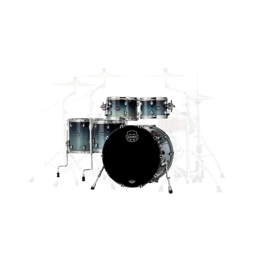 MAPEX SR628XRJ Saturn Studioease Teal Blue Fade Ακουστικό Drum Set