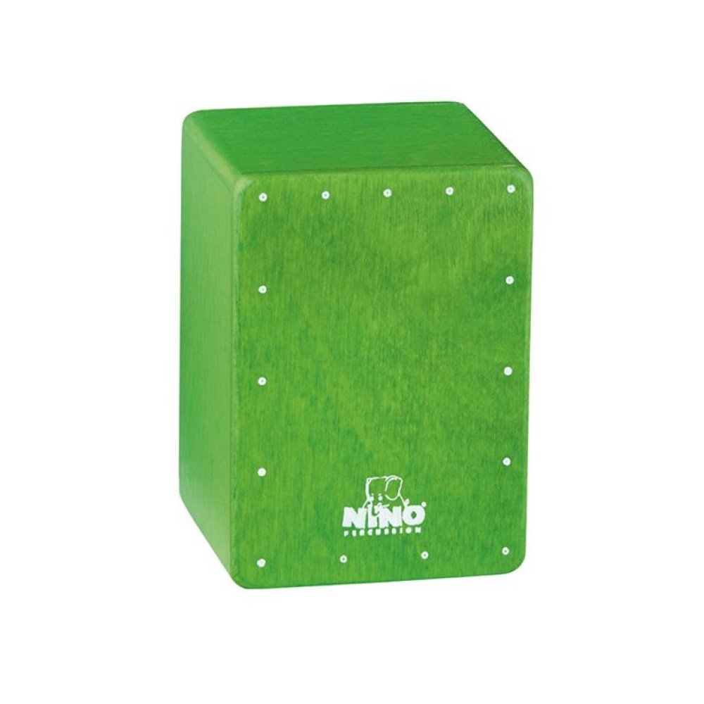 NINO Nino 955GR Σέικερ Mini Cajon Πράσινο
