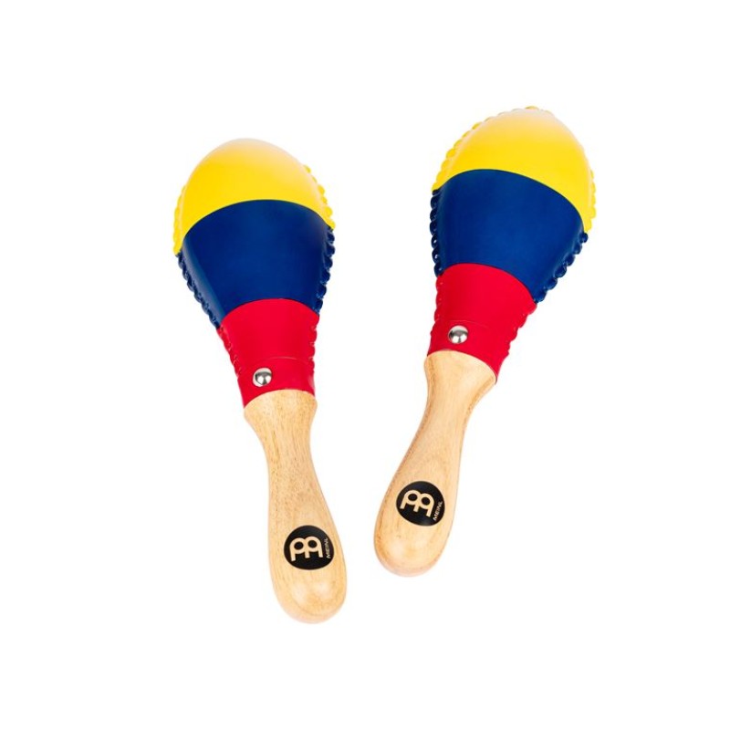 MEINL MSM3CO Rawhide Μαράκες Traditional Colombia Flag (Ζεύγος)