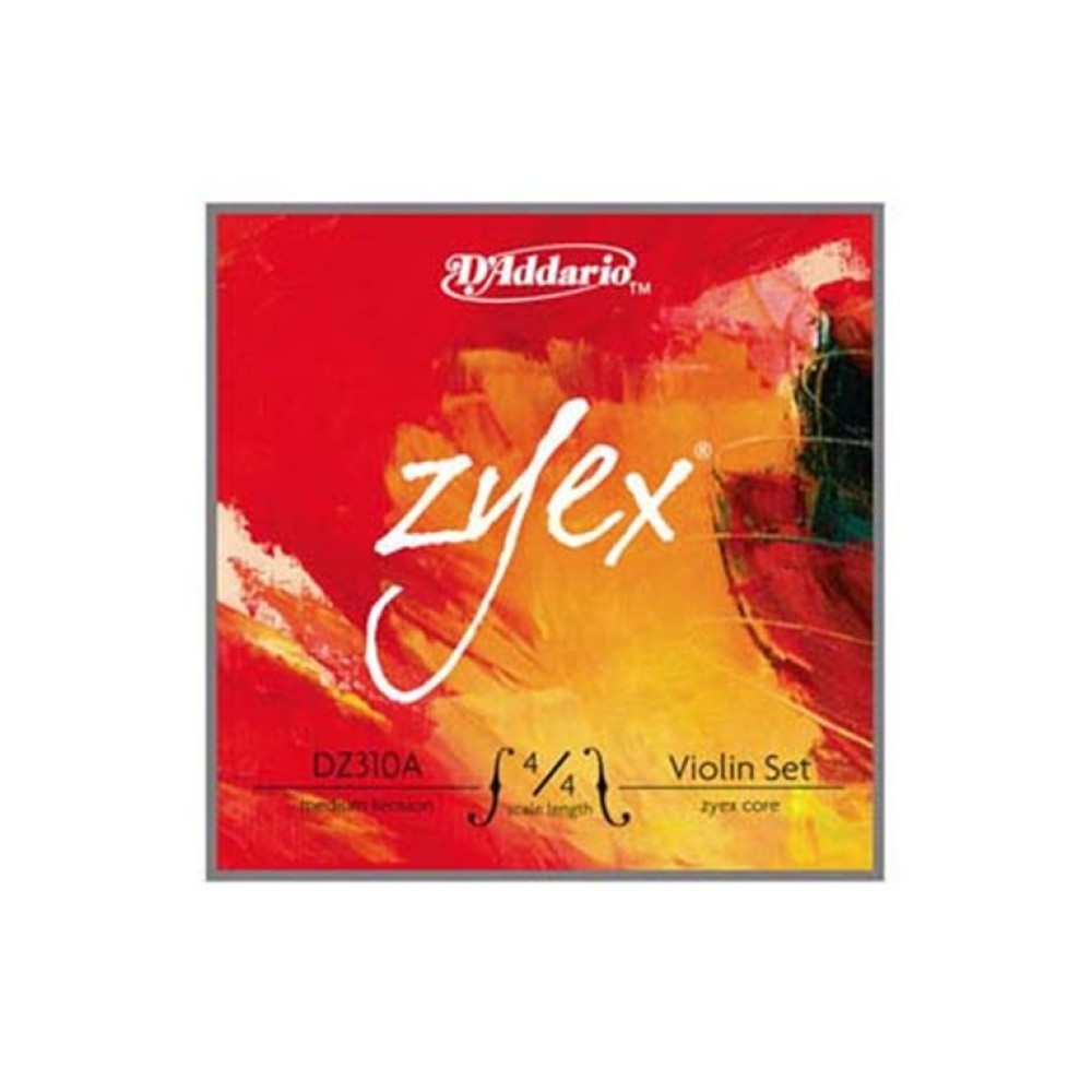 D'Addario Zyex DZ313S Silver Medium Χορδή Βιολιού 4/4