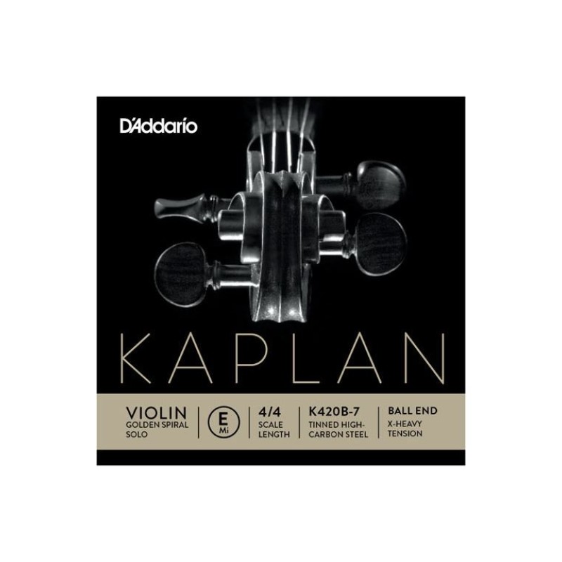 D'Addario K420B-7 Kaplan Χορδή Βιολιού Extra Heavy 4/4 Μι