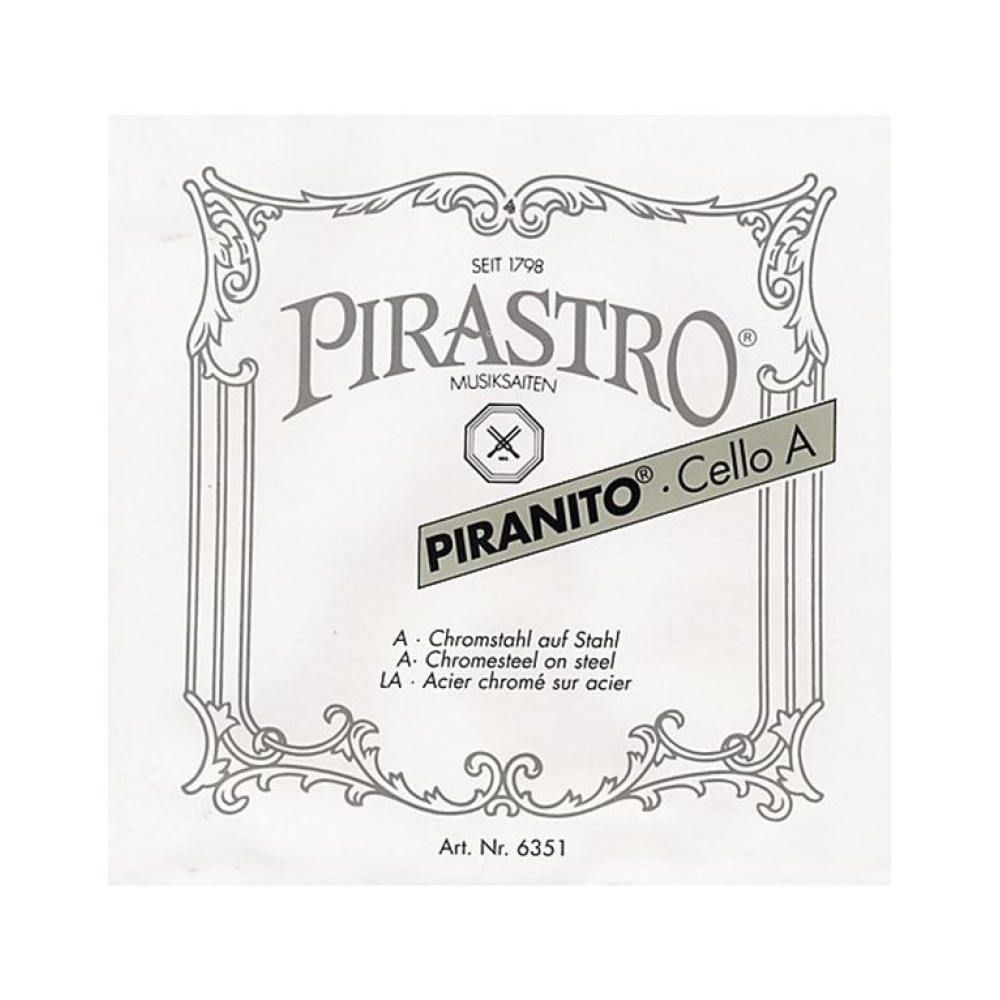 PIRASTRO Piranito Medium 635160 A Ball Steel Xορδή Tσέλου Λα 1/4 + 1/8