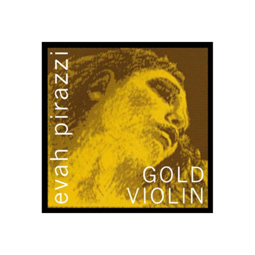 PIRASTRO Εvah Pirazzi Gold E Steel Μedium Χορδή Βιολιού (Mπίλια)