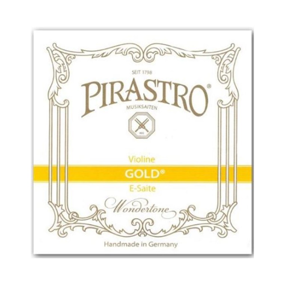 PIRASTRO Gold Medium E Xορδή Bιολιού Mι 1/4 + 1/8 Ball End