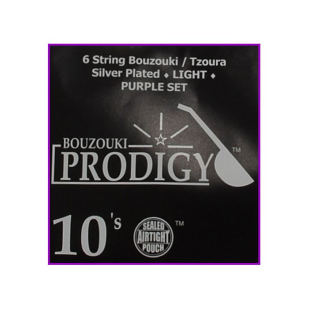 PRODIGY Purple 10s Xορδές 3χορδου Μπουζουκιού/ Tζουρά
