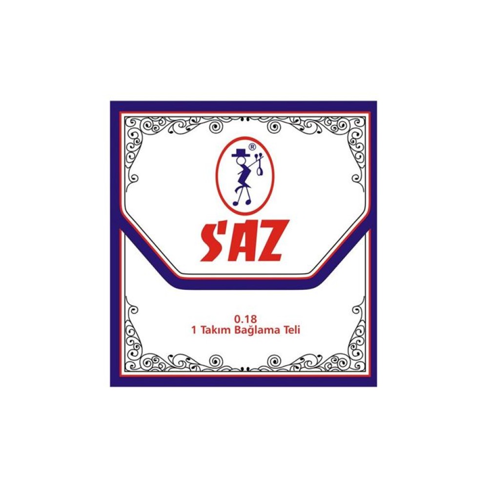 SAZ 651A Xορδές για Σάζι/Ταμπουρά 0,18