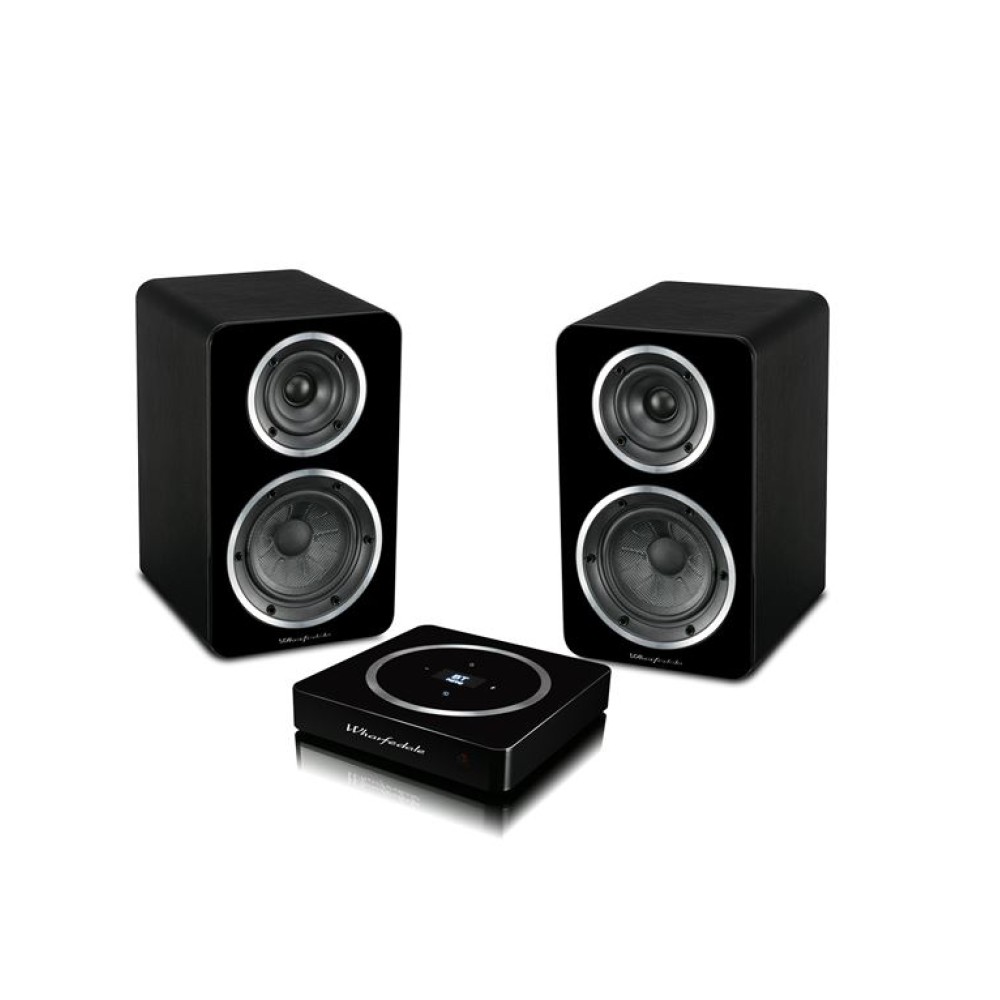 WHARFEDALE DIAMOND A1 SYSTEM Ασύρματο Αυτοενισχυόμενο Ηχείο Bluetooth Μαύρο (Ζεύγος)