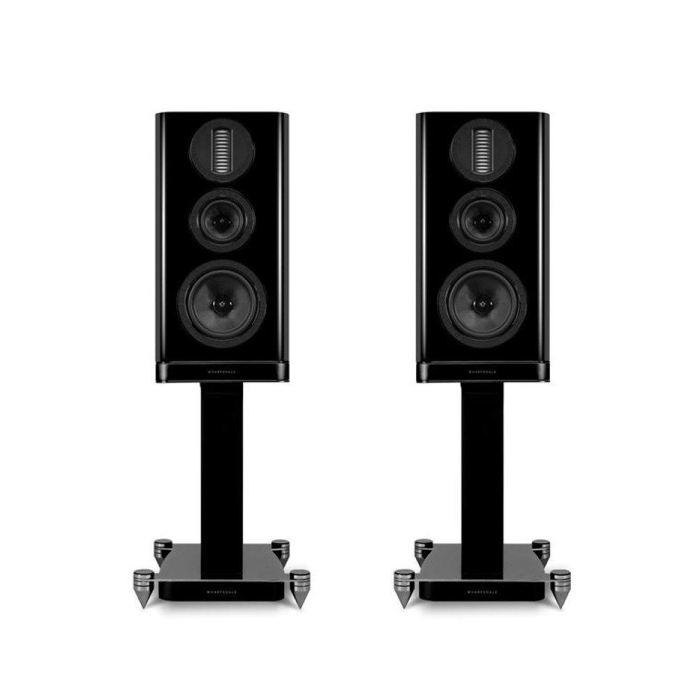 WHARFEDALE Aura 2 High Gloss Black + Stands (Zέυγος)