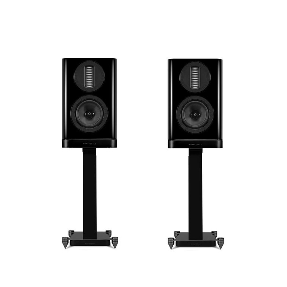 WHARFEDALE Aura1 High Gloss Black + Stands (Zέυγος)
