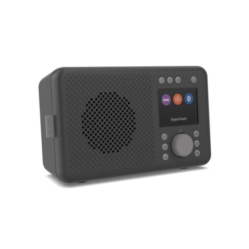 PURE Elan DAB+ φορητό ψηφιακό ραδιόφωνο με DAB+ και Bluetooth, Ανθρακί