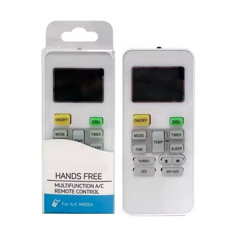 UNIVERSAL REMOTE CONTROL FOR MIDEA A/C RG52A8/BGEF