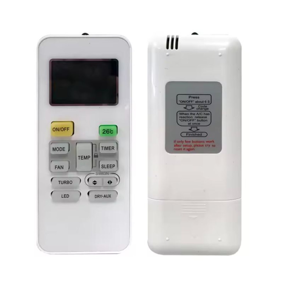 UNIVERSAL REMOTE CONTROL FOR MIDEA A/C RG52A8/BGEF