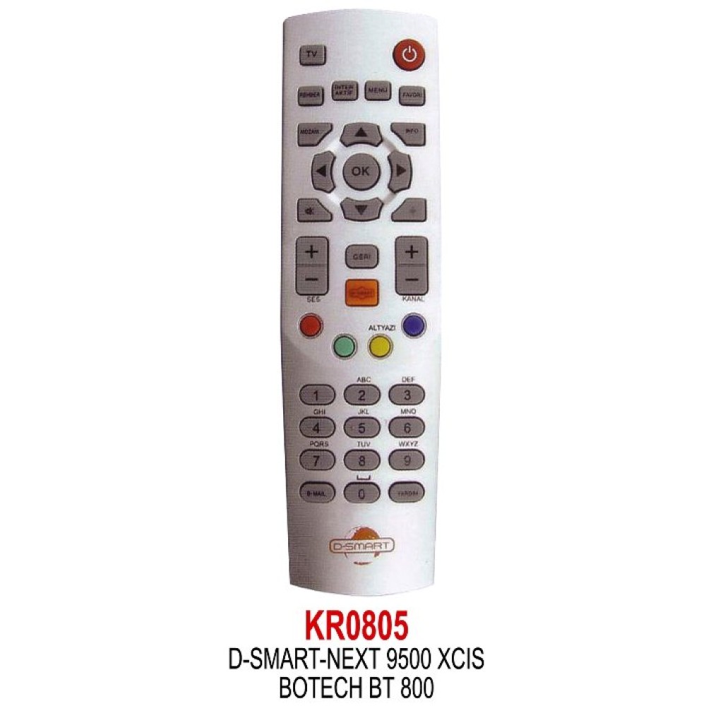 DSMART NEXT & BOTECH REMOTE CONTROL